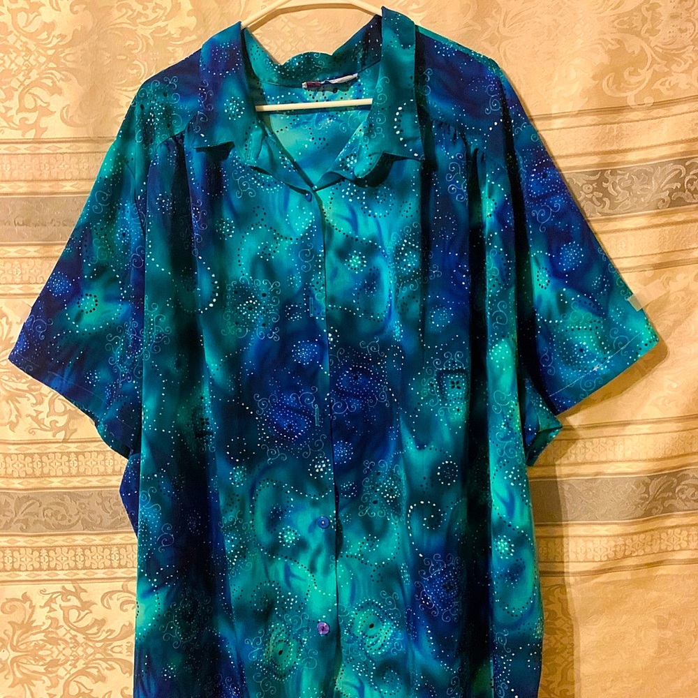 A Personal Touch Oversized Button Down Dream Top